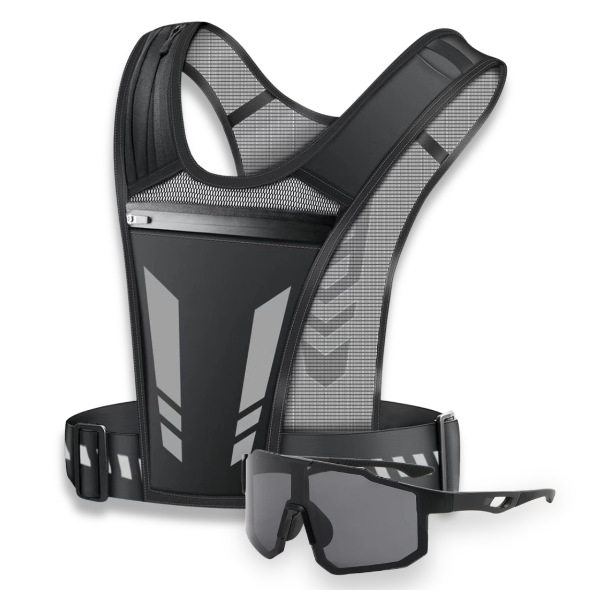 Colete Ultraleve + Óculos Esportivo UV